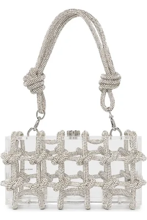 Cult Gaia Bella Schultertasche mit Kristallen