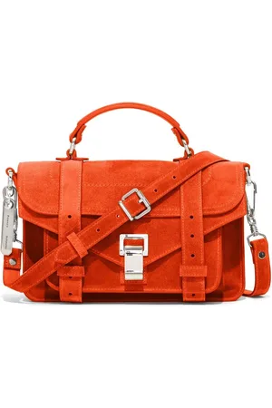 Proenza Schouler Tiny PS1 Satchel-Tasche aus Wildleder