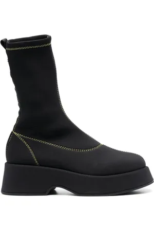 Ganni Retro Flatform Stiefeletten