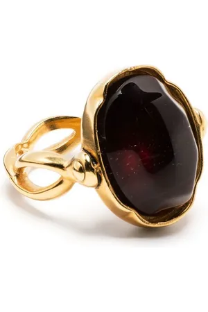 Goossens Ovaler Ring mit Cabochon