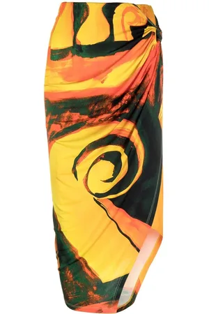 Louisa Ballou Midirock mit Print