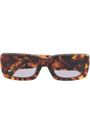 Linda Farrow X The Attico Mafra Sonnenbrille in Schildpattoptik