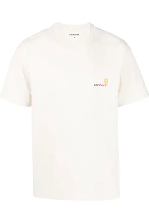 Carhartt T-Shirt aus Bio-Baumwolle mit Logo-Stickerei