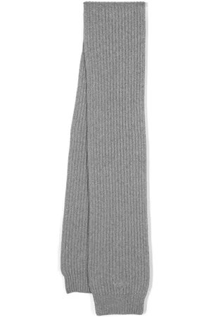 Prada Damen Schals - Gerippter Schal mit Logo