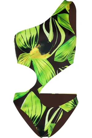 Louisa Ballou One-Shoulder-Badeanzug