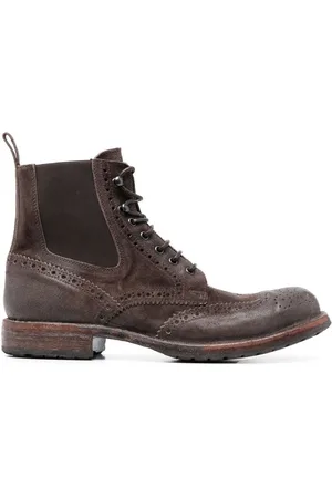 Moma Schnürstiefel mit Budapestermuster