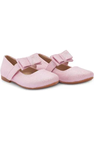 Tulleen Ballerinas mit Schleifendetail