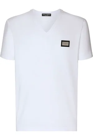 Dolce & Gabbana T-Shirt mit Logo-Schild