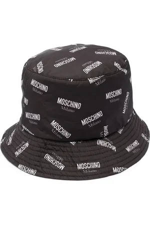 Moschino Fischerhut mit Logo-Print