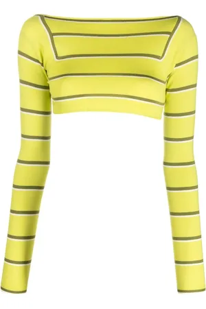 Puccini Gestreiftes Cropped-Top