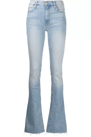 Mother Bootcut-Jeans mit hohem Bund