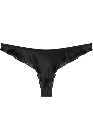 MAISON CLOSE Slip mit Satin-Finish