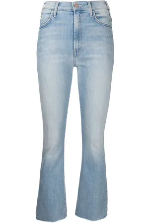 Mother Bootcut-Jeans mit hohem Bund