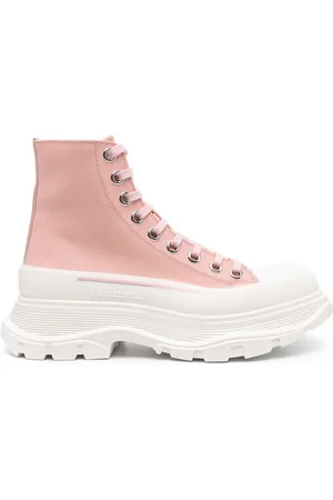 Alexander McQueen Stiefeletten mit Oversized-Sohle