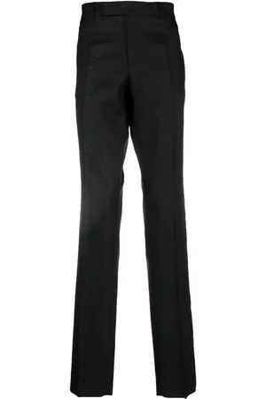VERSACE Gerade Hose mit La Greca-Muster