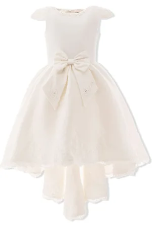 Tulleen Cresci Kleid mit asymmetrischem Saum
