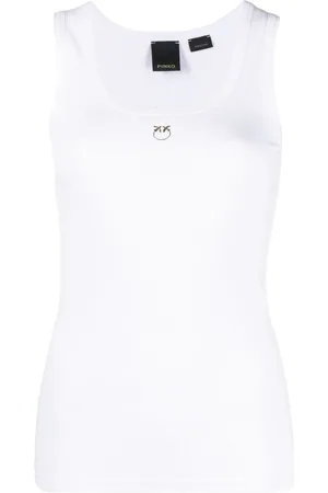 Pinko Top mit "Love Birds"-Stickerei