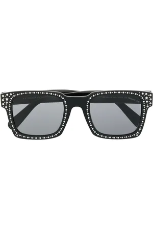 Moncler X Palm Angels eckige Sonnenbrille
