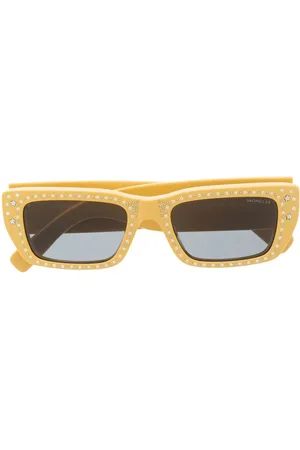 Moncler X Palm Angels eckige Sonnenbrille