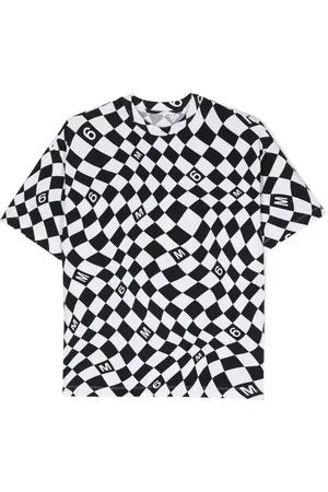 Maison Margiela T-Shirt mit Karomuster
