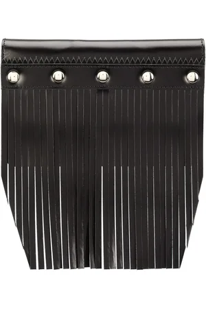 Comme des Garçons Portemonnaie mit Fransen