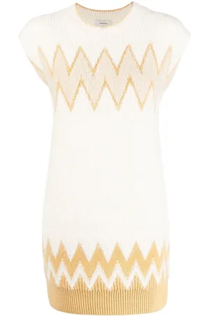 Onefifteen Kleid mit Zickzackmuster