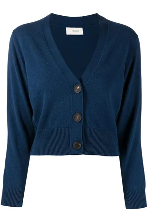 PRINGLE OF SCOTLAND Cropped-Cardigan mit Knöpfen