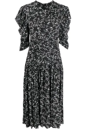 Proenza Schouler Midikleid mit Muster