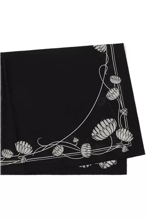 Prada Damen Schals - Leichter Schal mit Wasserlilien-Print
