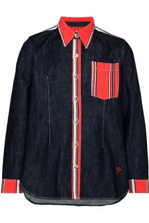 WALES BONNER Cotonou Jeanshemd