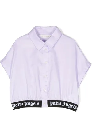 Palm Angels Hemd mit Logo-Saum