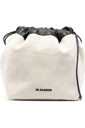 Jil Sander Beuteltasche mit Logo-Print