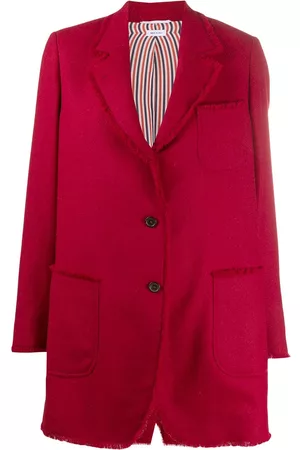 Thom Browne Damen Jacken - Jacke aus Shetland-Wolle