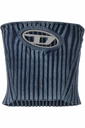 Diesel M-Clarksville Bandeau-Top mit Logo-Schild