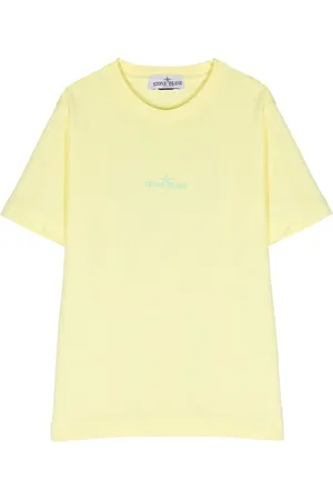 Stone Island T-Shirt mit Logo-Print