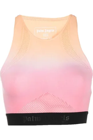 Palm Angels Nahtloses Top mit Farbtone