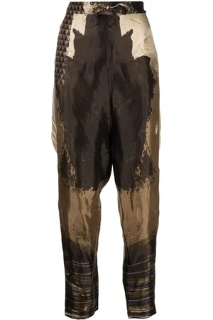 MASNADA Hose mit grafischem Print