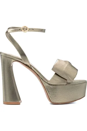 Gianvito Rossi Sandalen mit Schleife 120mm