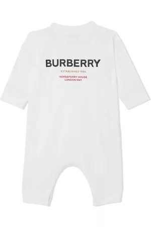 Burberry Baby Bodys - Strampler mit Horseferry-Print