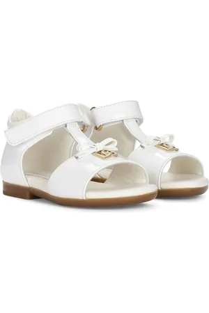 Dolce & Gabbana First Steps Sandalen aus Lackleder