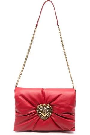 Dolce & Gabbana Schultertasche mit Logo-Schild