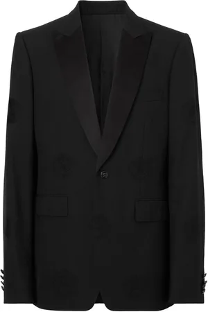 Burberry Oak Leaf Crest Smoking-Jacke