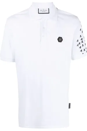 Philipp Plein Skull and Bones Poloshirt