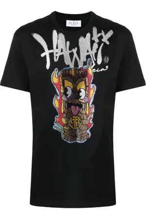 Philipp Plein T-Shirt mit Hawaii-Print