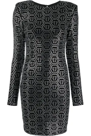 Philipp Plein Minikleid mit Pailletten