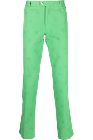 Philipp Plein Straight-Leg-Hose mit Totenkopf