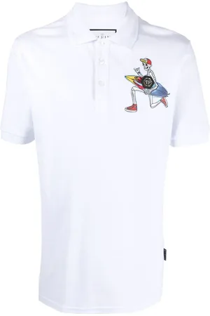 Philipp Plein Poloshirt mit grafischem Print