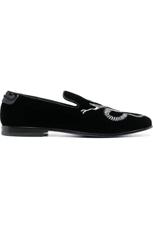 Philipp Plein Loafer mit Kristallen