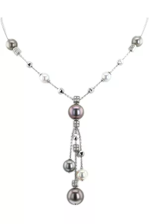 Bvlgari Damen Halsketten - 2010s pre-owned Lucea Weißgoldhalskette mit Perlen