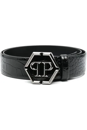 Philipp Plein Gürtel mit Logo-Schnalle